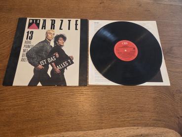 Die Ärzte Ist das Alles 13 Höhepunkte mit den Ärzten 1987 CBS 460237 1 Deutsche Pressung VG+/VG+